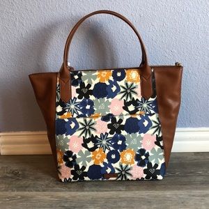 Floral Fossil Tote
